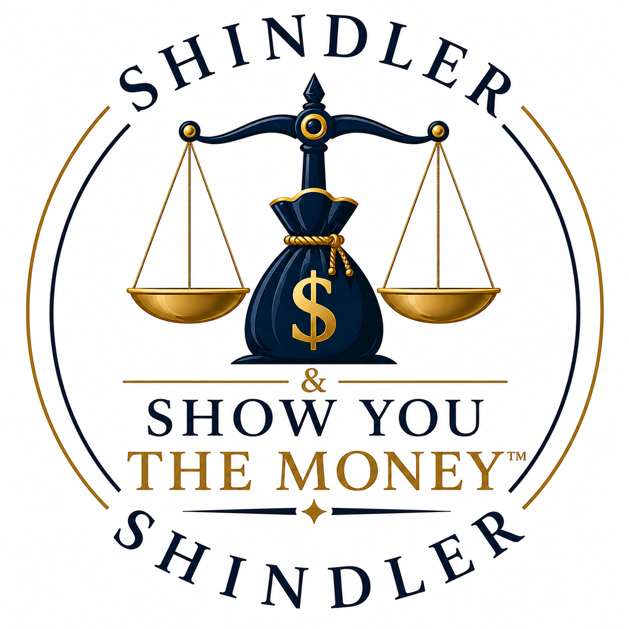 Shindler Podcast Logo With White Background